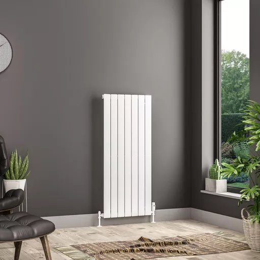 Addington II Radiator 1200 x 522 Type10 Gloss White