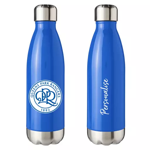 Queens Park Rangers FC Crest Blue Insulated Water Bottle