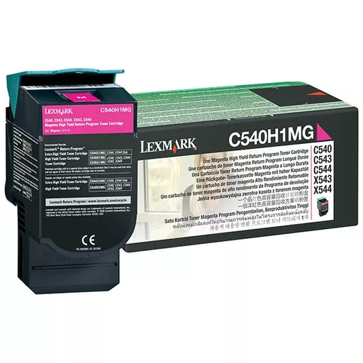 Lexmark High Yield Magenta Return Program Toner Cartridge (2000 Yield)