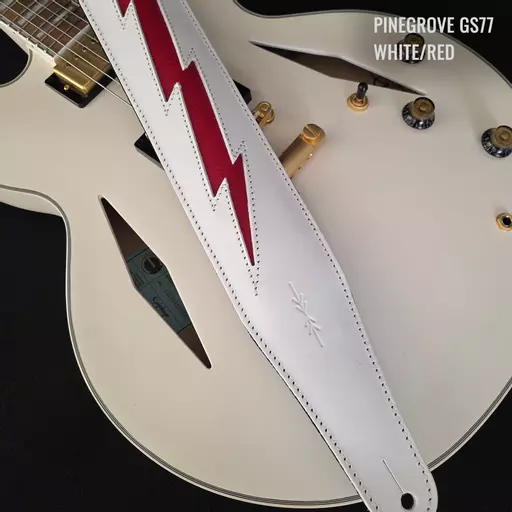 GS77 white red lightning guitar strap Pinegrove 174140 ANNO.jpg