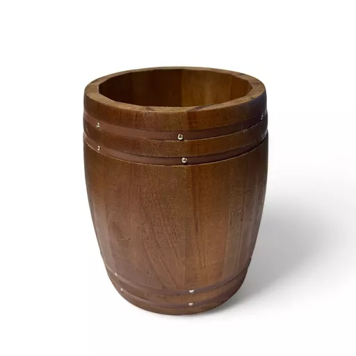 Small Wooden Barrel