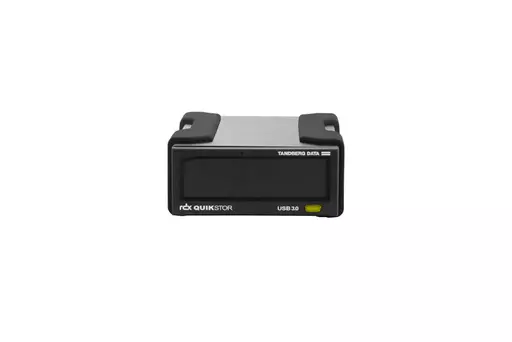 Overland-Tandberg RDX QuikStor external drive, black, USB3+ interface