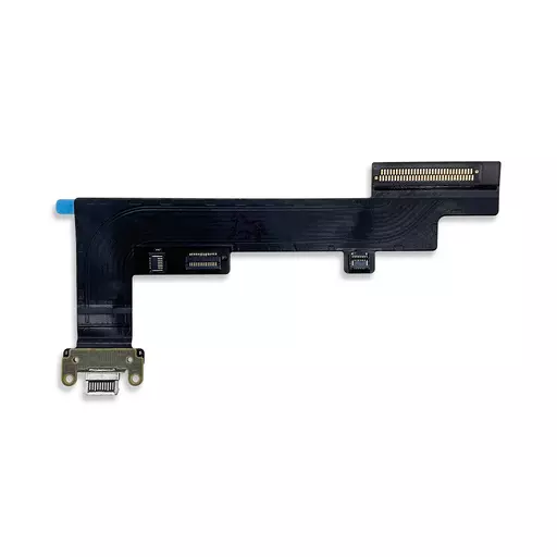 Charging Port Flex Cable (Silver) (CERTIFIED) - For iPad Air 4 (4G)