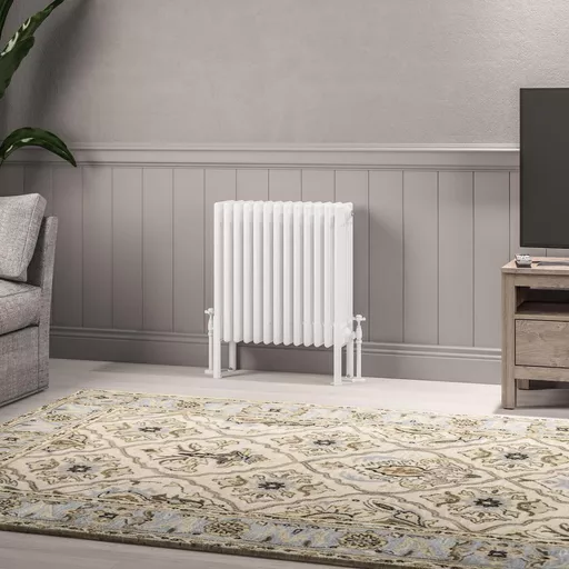 Imperia 6 Column Radiator 600 x 605mm Gloss White