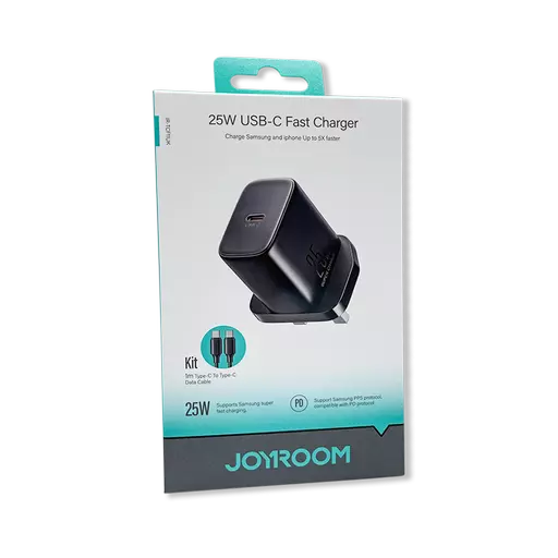 Joyroom - TCF11 25W USB-C Fast Charger Plug (Black)