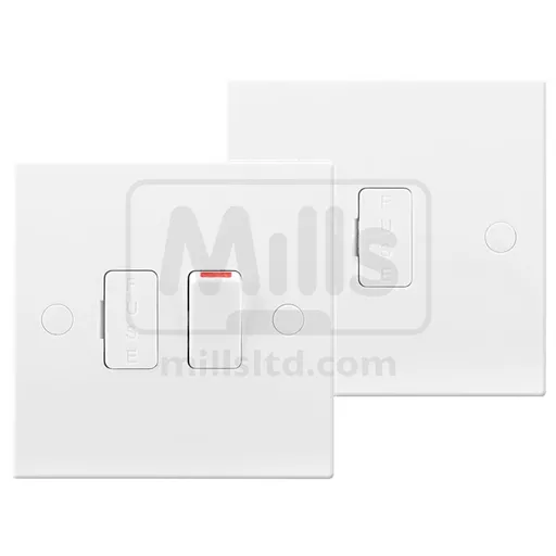 White Single Gang Spur