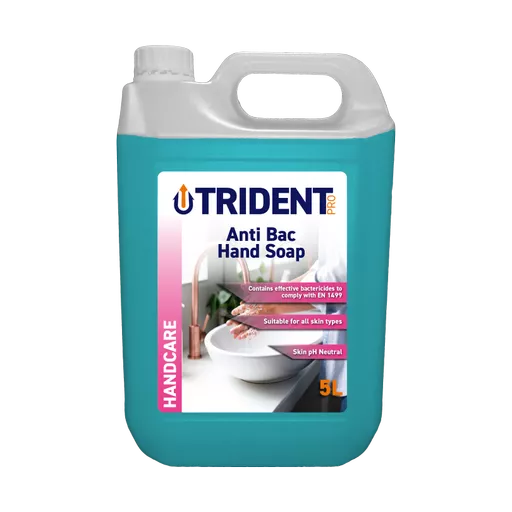 Trident Pro Anti Bac Hand Soap, 5L Bottle
