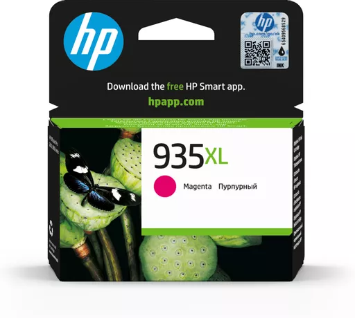 HP C2P25AE/935XL Ink cartridge magenta high-capacity, 825 pages ISO/IEC 24711 9.5ml for HP OfficeJet Pro 6230