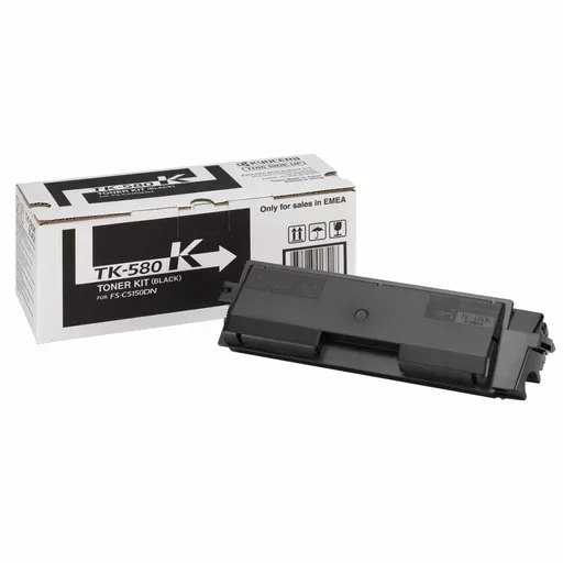 Kyocera 1T02KT0NL0/TK-580K Toner black, 3.5K pages ISO/IEC 19798 for Kyocera FS-C 5150