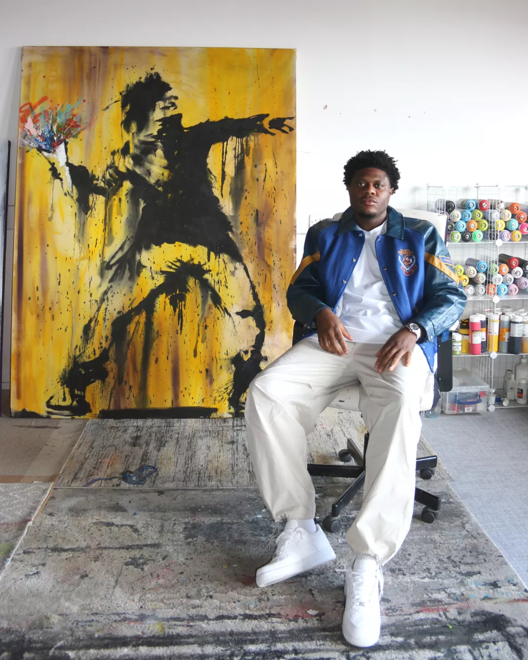 FROM PITCH TO CANVAS: BOOGIE MOLI'S ARTISTIC JOURNEY 