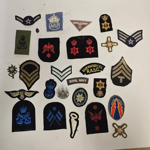 Mixed Military Insignia Collection