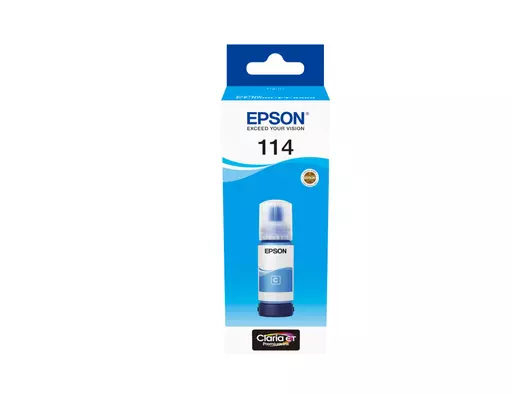 Epson C13T07B240/114 Ink bottle cyan, 6.7K pages 2300 Photos 70ml for Epson ET-8500