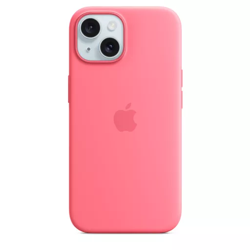 Apple iPhone 15 Silicone Case with MagSafe - Pink