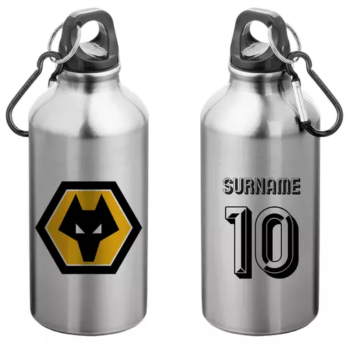 Wolverhampton Wanderers FC Retro Shirt Water Bottle