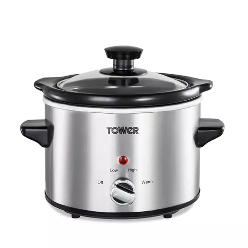 1.5 Litre Stainless Steel Slow Cooker