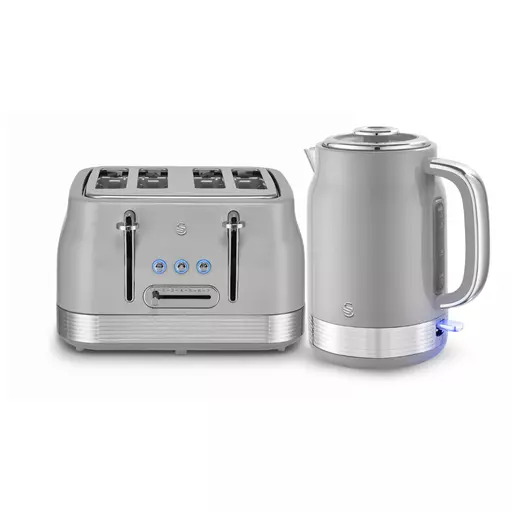 Swan Retro Collection 1.7L Jug Kettle & 4 Slice Toaster Bundle