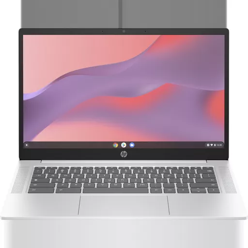 HP Chromebook 14a-nf0003na Intel® N N100 35.6 cm (14") Full HD 8 GB LPDDR5-SDRAM 128 GB eUFS Wi-Fi 6E (802.11ax) ChromeOS Grey