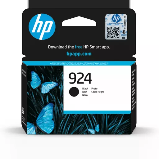 HP 4K0U6NE/924 Ink cartridge black, 500 pages ISO/IEC 19752 for HP OJ Pro 8120/e