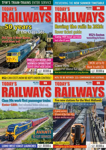 Today's Railways UK 12-issue Subscription