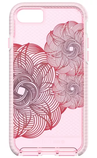 Tech21 Evo Check Evoke Edition mobile phone case 11.9 cm (4.7") Cover Pink, Red