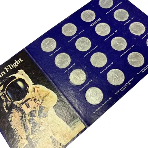 Man in Flight Commemorative Coin Collection