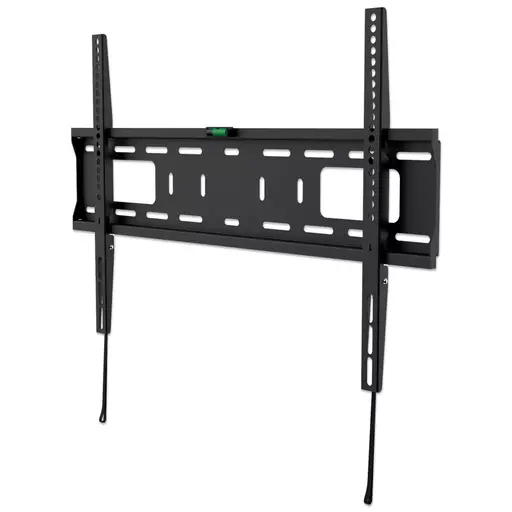 Manhattan TV & Monitor Mount, Wall, Fixed, 1 screen, Screen Sizes: 37-65", Black, VESA 200x200 to 600x400mm, Max 50kg, LFD, Lifetime Warranty