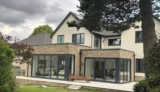 Isola Grey Stone cladding Sheffield 
