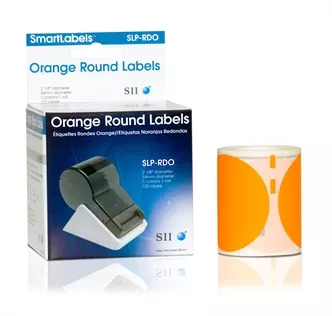 Seiko Instruments SLP-RDO Orange Self-adhesive printer label