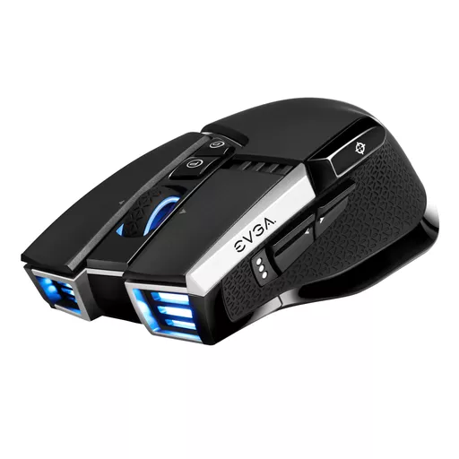 EVGA X20 mouse Gaming Ambidextrous RF Wireless + Bluetooth + USB Type-A Optical 16000 DPI