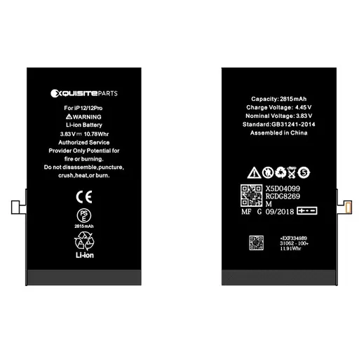 Replacement Battery for iPhone 12 & iPhone 12 Pro