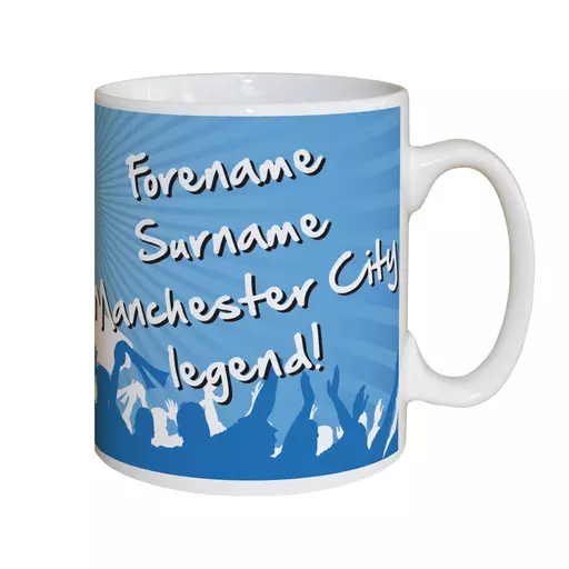 Manchester City FC Legend Mug