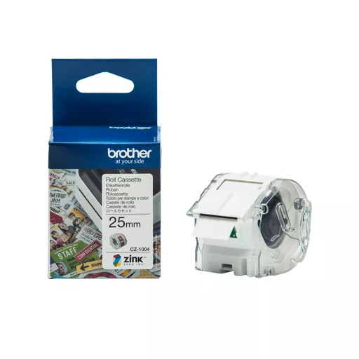 Brother CZ-1004 DirectLabel-etikettes 25mm x 5m for Brother VC 500