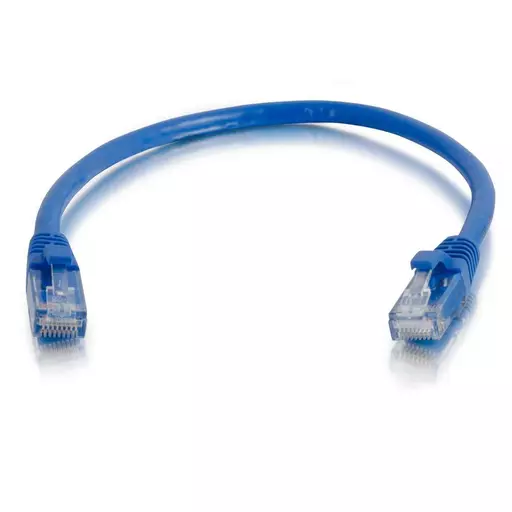 C2G 2m Cat5e Booted Unshielded (UTP) Network Patch Cable - Blue