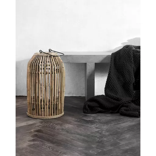 Lantern, Ova, Natural  Medium