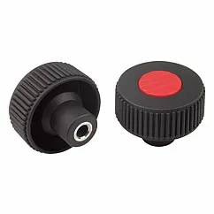 K0260 Knurled Knobs With Cap Reamed Bush Form H Size 6-10mm