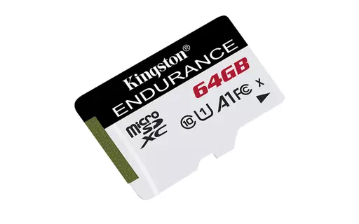 Kingston Technology High Endurance 64 GB MicroSD UHS-I Class 10