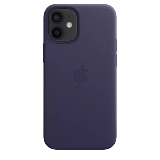 Apple iPhone 12 mini Leather Case with MagSafe - Deep Violet