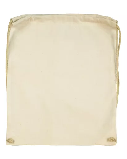 Cotton Drawstring Backpack