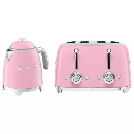 Smeg Mini Kettle & 4 Slice Toaster | Smeg