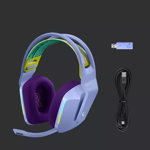 Logitech G G733 LIGHTSPEED Wireless RGB Gaming Headset