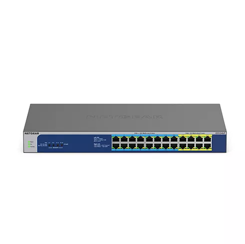 NETGEAR GS524UP Unmanaged Gigabit Ethernet (10/100/1000) Power over Ethernet (PoE) Grey