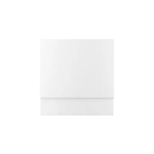 Diamante 800 End Panel 800 x 450-575mm - Matt White