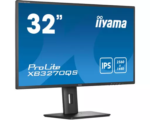 iiyama ProLite XB3270QS-B5 computer monitor 80 cm (31.5") 2560 x 1440 pixels Wide Quad HD LED Black