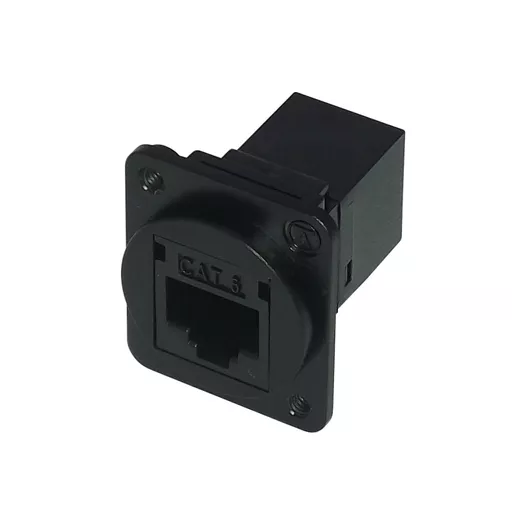 RJ45 Cat6 Coupler, Unshieled (D Series Connector)