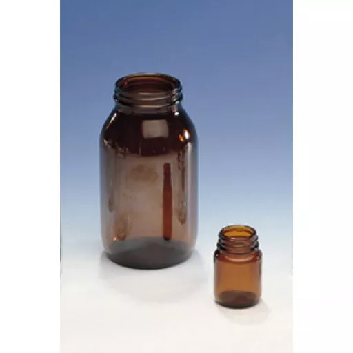 Bottles 30ml Amber Glass Powder No Cap PK 127