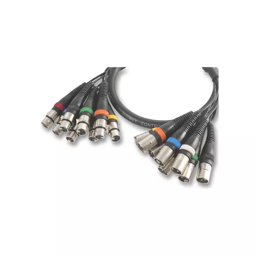 Pulse 8-Way XLR Male to Female Loom