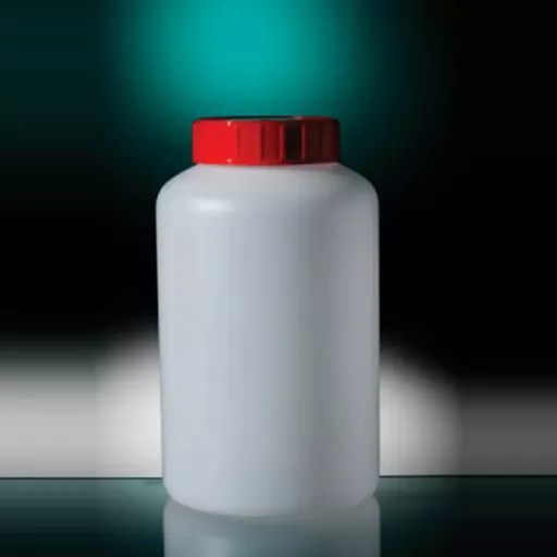 Bottles 1000 ML Round HDPE Sterile Screw Cap PK 68