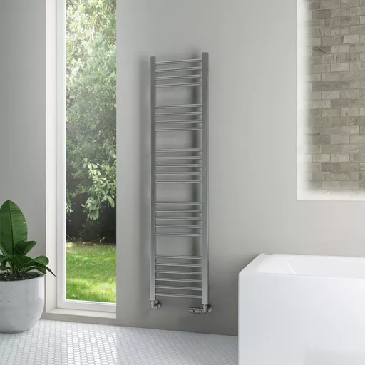 Wendover Straight Stainless Steel Multirail 1600 x 400 Brushed