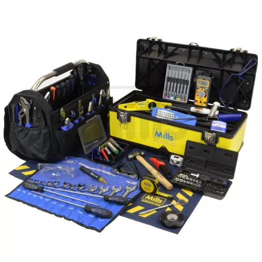 Service Engineers Toolkit No.4 In Mills Tote Bag & Toolbox Combo