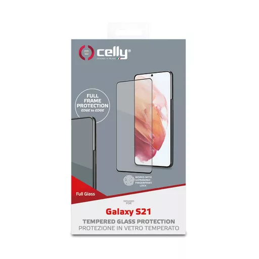 Celly FULLGLASS993BK mobile phone screen/back protector Clear screen protector Samsung 1 pc(s)